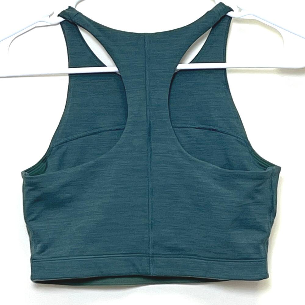 Outdoor Voices TechSweat Sports Bra Top Evergreen Size Small - Picture 2 of 6